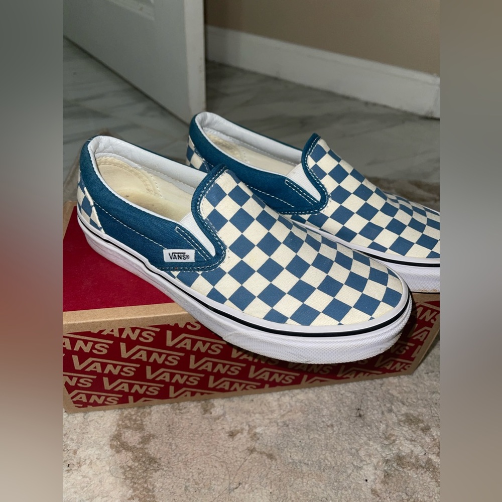 Checkered Vans